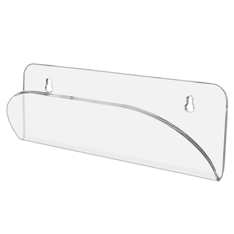 Skateboard Wall Mount Longboard Invisible Clear Hanger Display Rack Shelf for Fits Skateboard Longboard Skis Snowboard