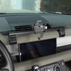 Aluminum Car Center Console Mobile Phone Holder GPS Navigation Holder For Land Rover Defender 90 110 2020-2026 Car Accessories