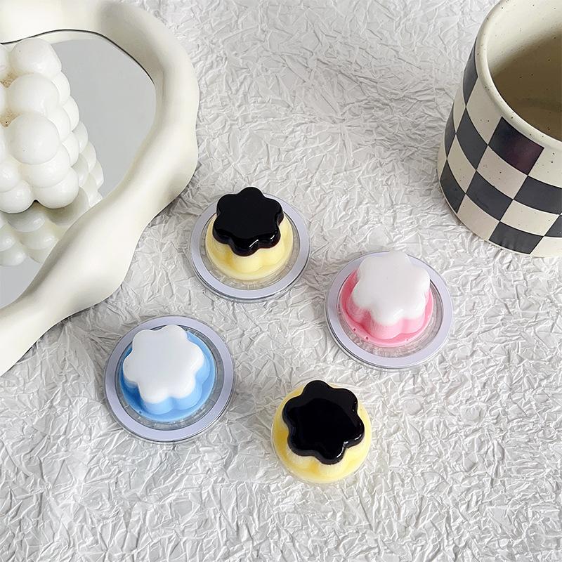 Magnetic Mobile Phone Airbag Holder Magnetic Suction Cream Wind Niche Jelly Magsafe Retractable Ring Buckle Portable