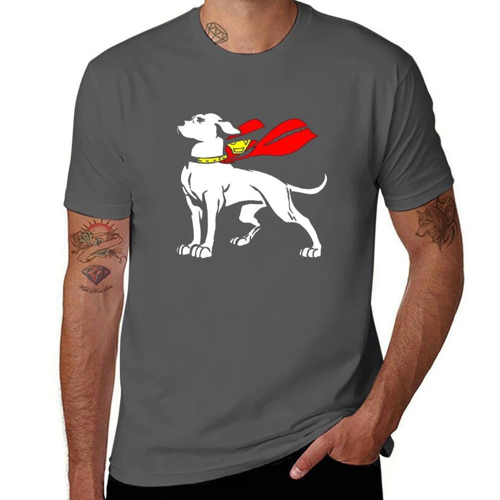 Krypto Tshirt Big Size Loose Fit Tee Shirt
