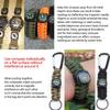 10/15/20Pcs Mini Wristband Compass Portable Detachable Compass Outdoor Camping Hiking Travel Emergency Survival Navigation Tool