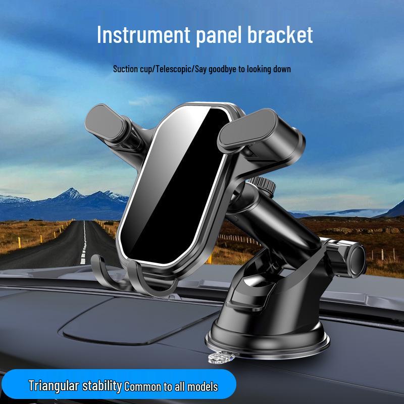 TikTok-Style Gravity Car Phone Holder for Air Vent with Logo