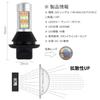 Catland S25 Single LED Turn Signal Position Kit, Amber, White, 2 Colors, Turn Signal