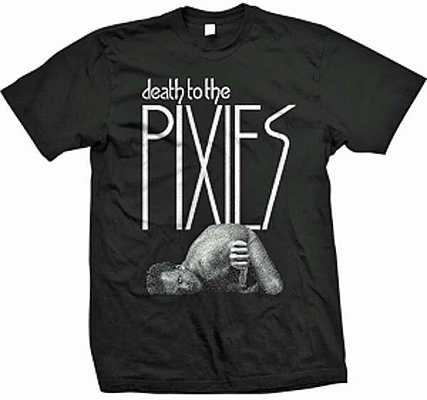 New Authentic Pixies Band Death To The Pixies Lightweight Black TShirt Unisex T-Shirt XL