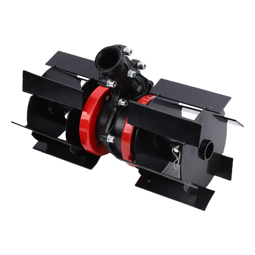 7 Zähne   Rasenmäher  Bodenlockerungsrad Gartenwerkzeug Zubehör zum Lockern Graben 26mm Rohr Innendurchmesser