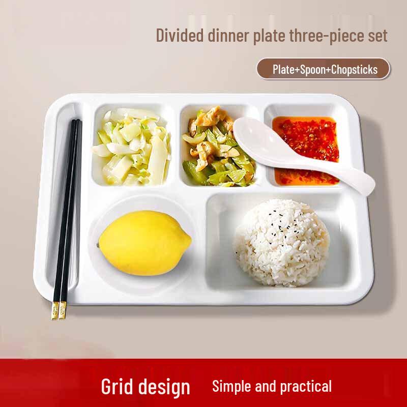 Zhongheng Chuangying Melamine Divided Cafeteria Tray