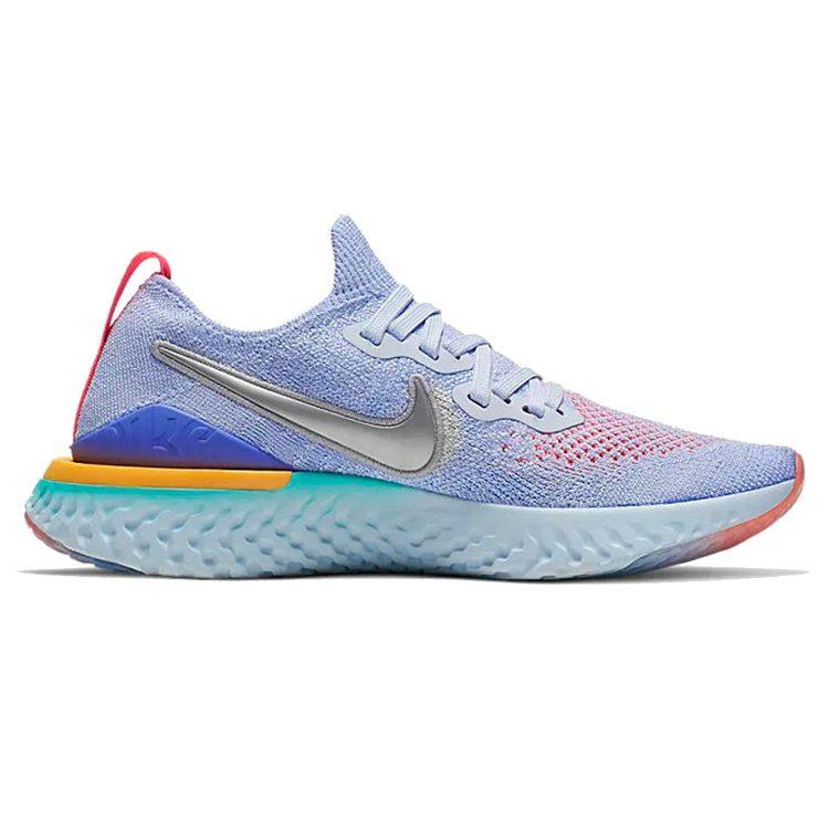 Nike Epic React Flyknit 2 'Aluminum' Gs AQ3243-414
