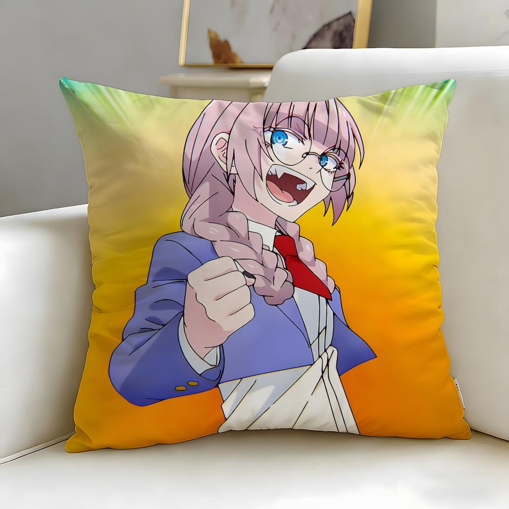classic anime Call of the Night Cushion Cover Soft EasyWash Pillow Case Versatile for Couch Bed Travel and Office