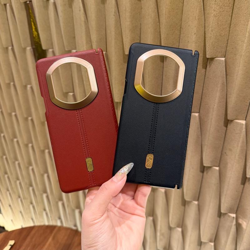 New product Box Type Bilateral Full Package Case For Huawei Mate X7 X6 X5 X3 Hide Magnetic Attraction Wireless Charging PC Cover