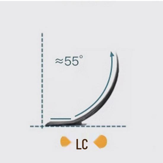 

Fox-Eye Slanted Lash Extensions - Outer Corner Elongated Thick Manga Fox Lashes 9mm