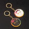 Color Wheel Rotable Color Palette Keychain Spinning Color Compass Keychain  Clothing Accessories.
