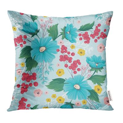 Vintage Floral Pattern And Flowers With Small Colorful On Light Ditsy Style Pillow Case Cover 16x16inch 40x40cm Buy At A Low Prices On Joom E Commerce Platform
