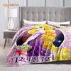 Mooie Prinses Rapunzel Cartoon Deken Anime Plaid Dekens voor Bedden Banken Queen Size Zachte Beddengoedhoes Huisdecoratie Kinder Cadeau