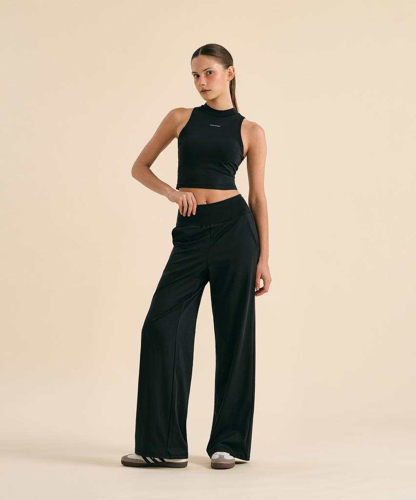 CONCHWEAR Pocket Fleece-Lined Wide Pants (2 Colors)