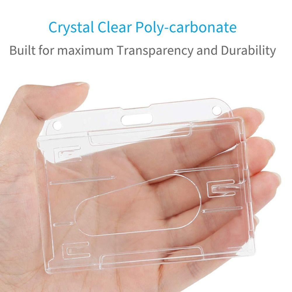 Card Sleeve Transparent Card Holder Card Photo Card Package Plastic Protector Cover Girl
