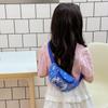 Lilo Stitch Cartoon Kids Waist Bag With Breathable Nylon For Daily Use