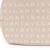 Used BVLGARI Logo Mania Tote Bag Canvas Leather Beige Brown Used Women