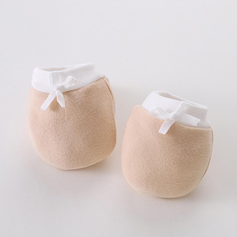 1 Paar atmungsaktive dünne Babyhandschuhe für Neugeborene von 0–12 Monaten, Säuglinge, Anti-Fang-Fäustlinge, Gesichtsschutz, Handschuh, Baby-Zubehör