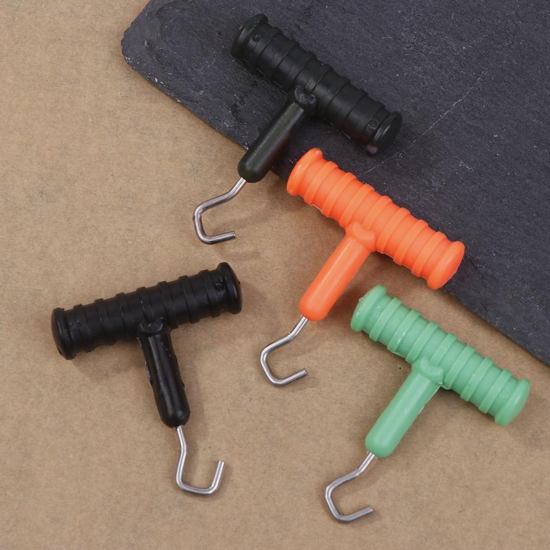 2 Stück Karpfenangeln Werkzeuge Haarvorfach Herstellung Zieher Knotenwerkzeug Für Angelhaken Vorfach Knoten Ausrüstung Mit Haken Zubehör Tackle