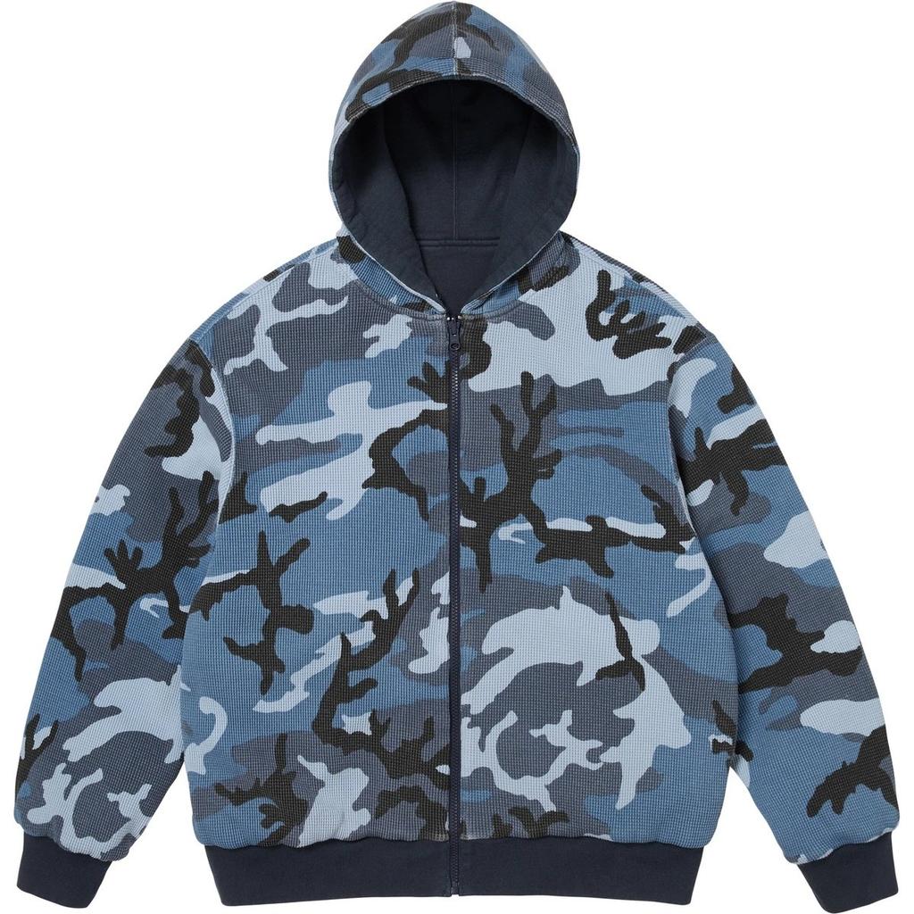 Supreme Work Zip Up Hooded Sweatshirt SUP-FW25-096