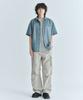 CGP Nylon Cargo Parachute Pants - Beige