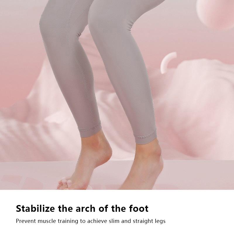 1 Paar Fußgewölbetrainer Rutschfestes Tpe Beinformendes Trainingsgerät Yoga Muskelentspannungsmassage Hilfsmittel Fitnessstudio Sport Fitnessgeräte