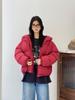 Winter Korean Style Loose Plus Size Casual Padded Cotton Hooded Jacket