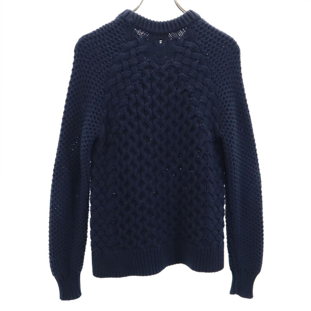 Acne Studios Long sleeve sweater XS Navy Knit low gauge Men's Used