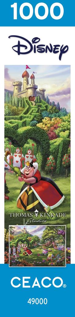 Puzzle Ceaco Thomas Kinkade Disney Královna srdcí 1000 dílků - - - -
