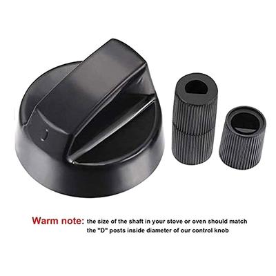 4 ks Náhradný gombík spínača Plastový gombík Gombík ovládania plynového sporáka Všeobecný gombík rúry sporáka Gombík varnej dosky pre stolový horák
