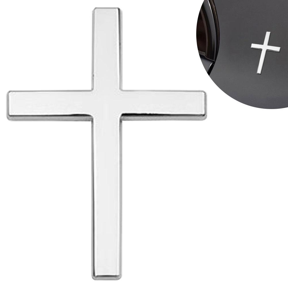 1Pcs Car Styling Car 3D Metal Sticker Christian Cross Auto Body Emblem Badge Decal Car Accessories For BWM V0Y7