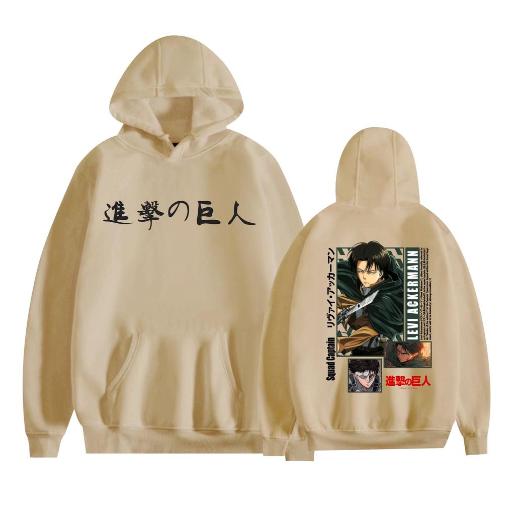 Unisex Cosplay Hoodie Pullover Women Men Attack On Titan Anime Hooded Sweatshirt Costume