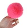 Accessories Faux Rabbit Fur Car Pendant Angel Keychain Key Buckle Ballet Dancing Girl Keyring