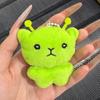 Cute Alien Cat Plush Pendant Super Plush Plushie Dolls Keychain Kawaii Small Plaything Backpack Pendant Lovely Bag Decoration Christmas Gift