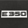 3D ABS Chrome Logo E350 Emblem 4matic Letters CDI Sticker Car Trunk Badge For Mercedes Benz E350 W213 W212 Accessories AU1