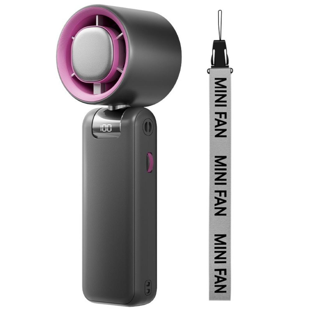 

Portable Hand-held Fan Foldable Air Cooler New Pocket Fan серый