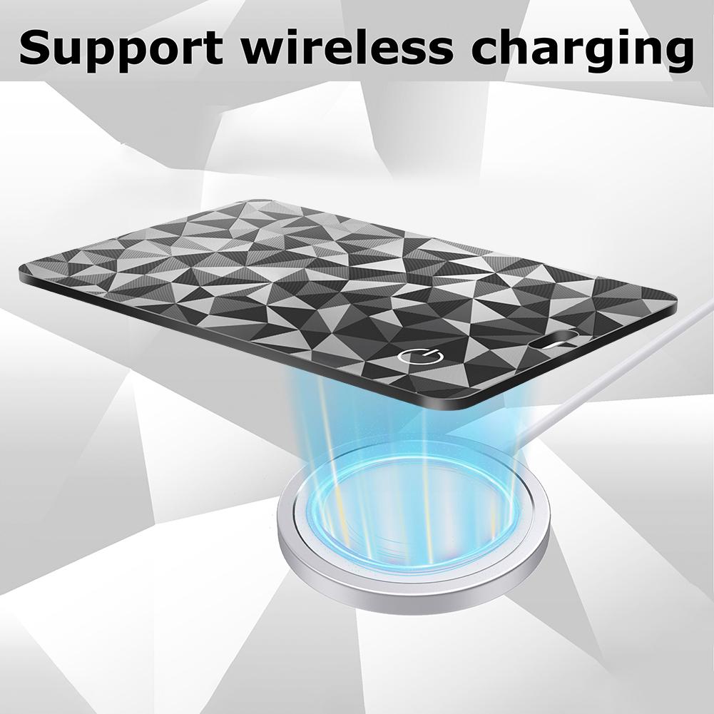 Ultra Slim Tracking Card Wireless Charging Tracker Card Works with Apple Find My (iOS Only) Waterproof Smart Tag Wallet Tracker