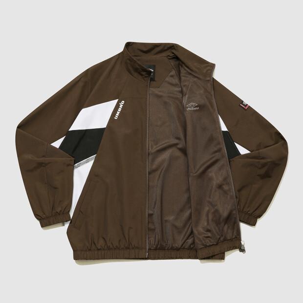 Umbro Hbl Og Heritage Stand Neck Windbreaker Jacket Brown (Uq321Cjk97) (A Type)