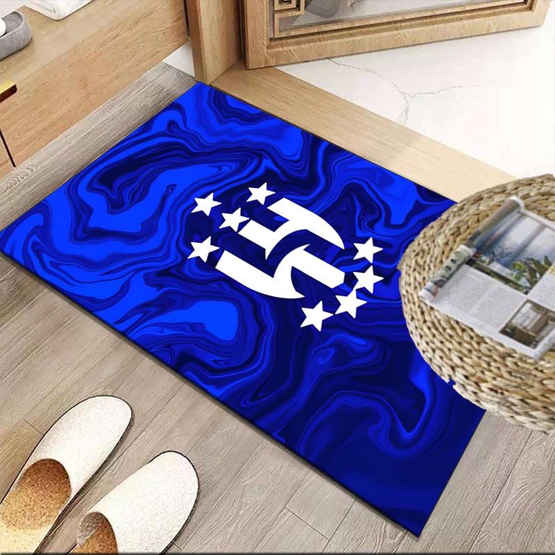 Al Hilal FC Crest  Carpet, Kitchen Rugs, Yoga Mat, Non-Slip Mats, Rug for Bathroom, Living Room Bedroom, Camping Rugs Christmas Gift