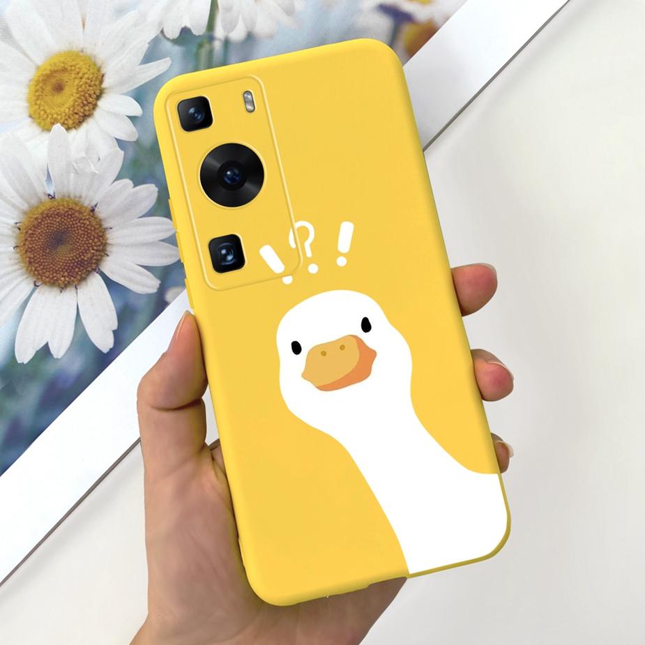 For Huawei P60 Pro Case LNA-AL00 Lovely Cartoon Cover Soft Silicone Phone Cases For Huawei P60 Art P 60 Pro P60Pro Fundas Bumper