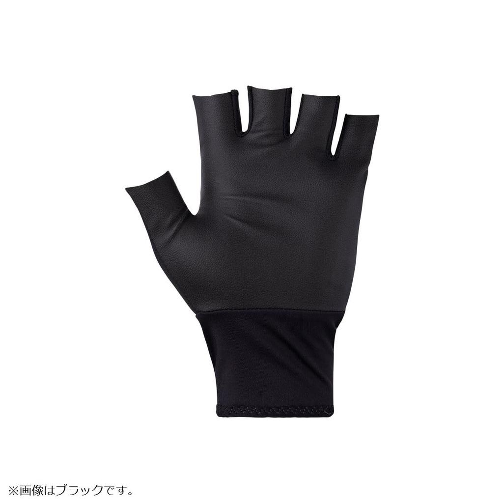 DAIWA Windproof Beltless Gloves, 5-Piece Cut, Navy, Size L, DG-8123W, Fishing