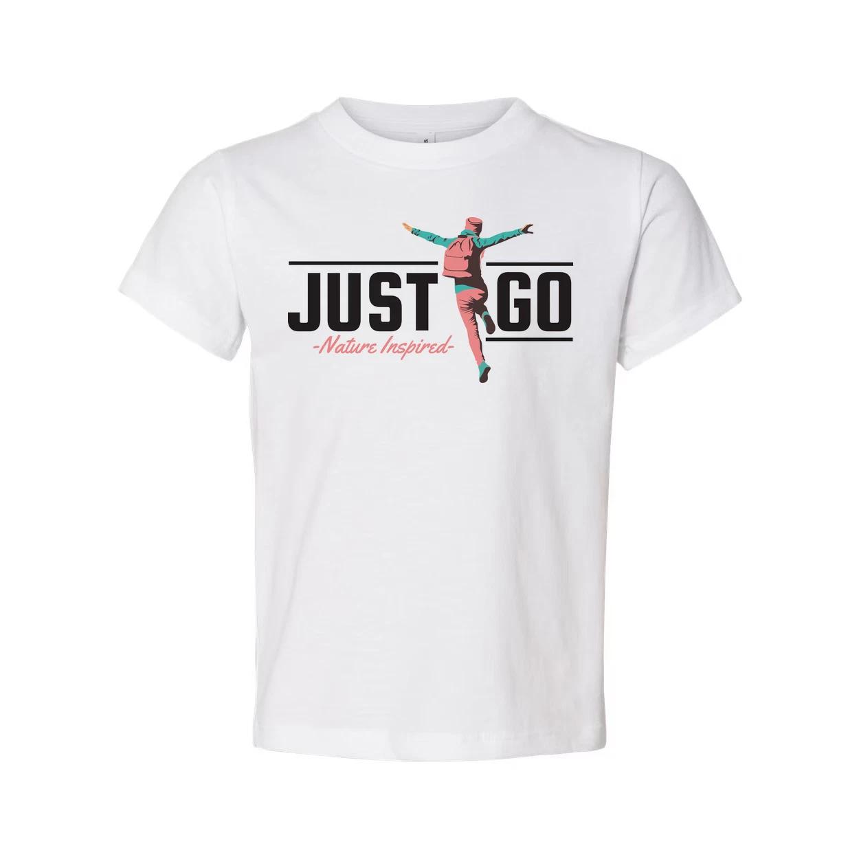 

Just Go Nature Inspired Outdoor Graphic Tee For Unisex Adults With Adventure The 3XL