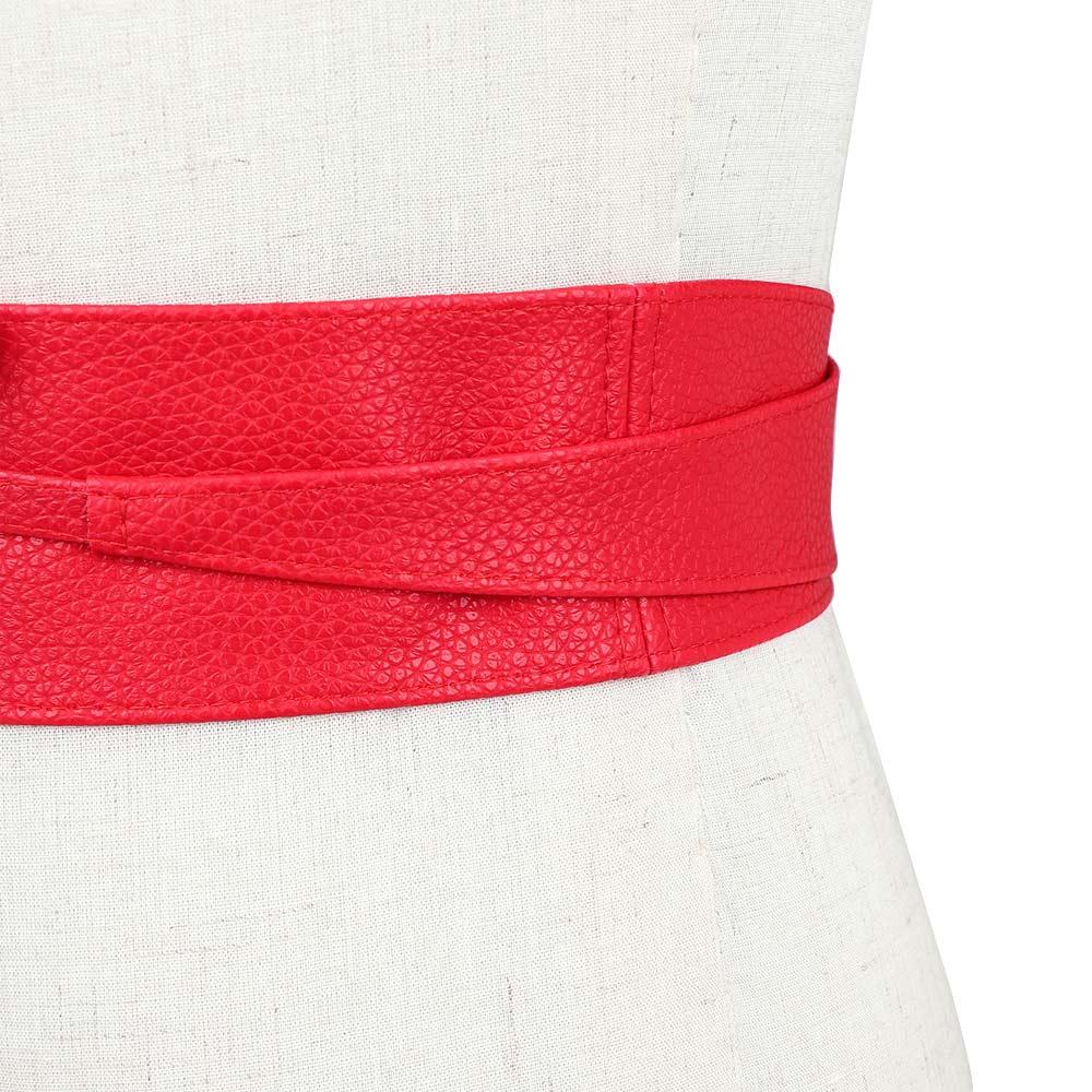 for Female Elegant Bow Belt Dress Belt Ladies  Girls Belt Wide Self Tie Wrap Around Waist Band