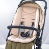 Machine Washable Infant Strollers Cushion Comfortable Cotton Seat Pad Multiple Fasteners Hole For Most Carriages