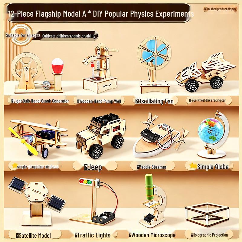 Juni 61 Wissenschaftsexperimentierkasten für Kinder: DIY-Technologie & Lernspielzeug