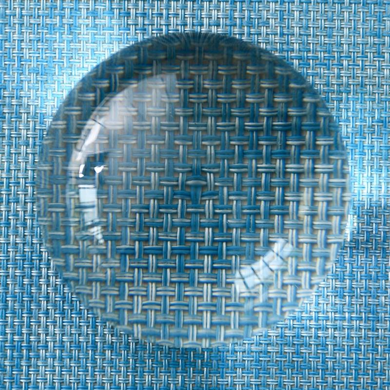 Full Clear Acrylic 8X Magnifying Lens for Clear Viewing Ideal Reading Aid Portable Lightweight Design
