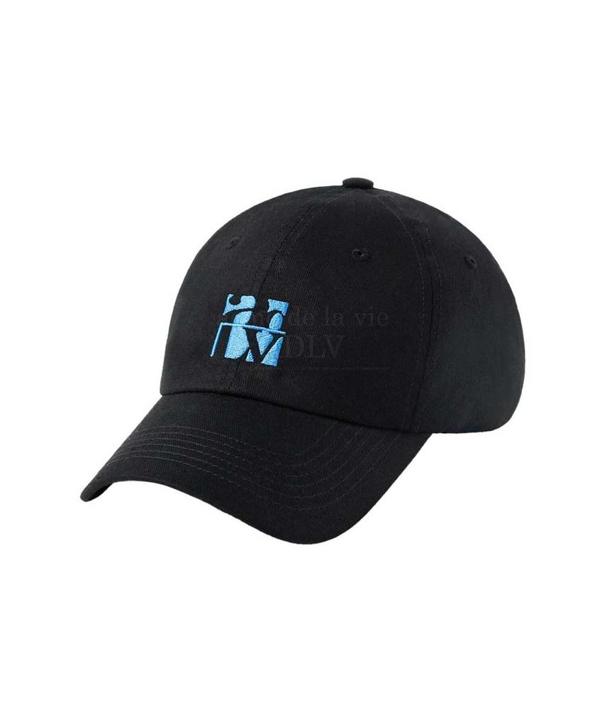 ACME DE LA VIE Square Logo Point Ball Cap (3Color)