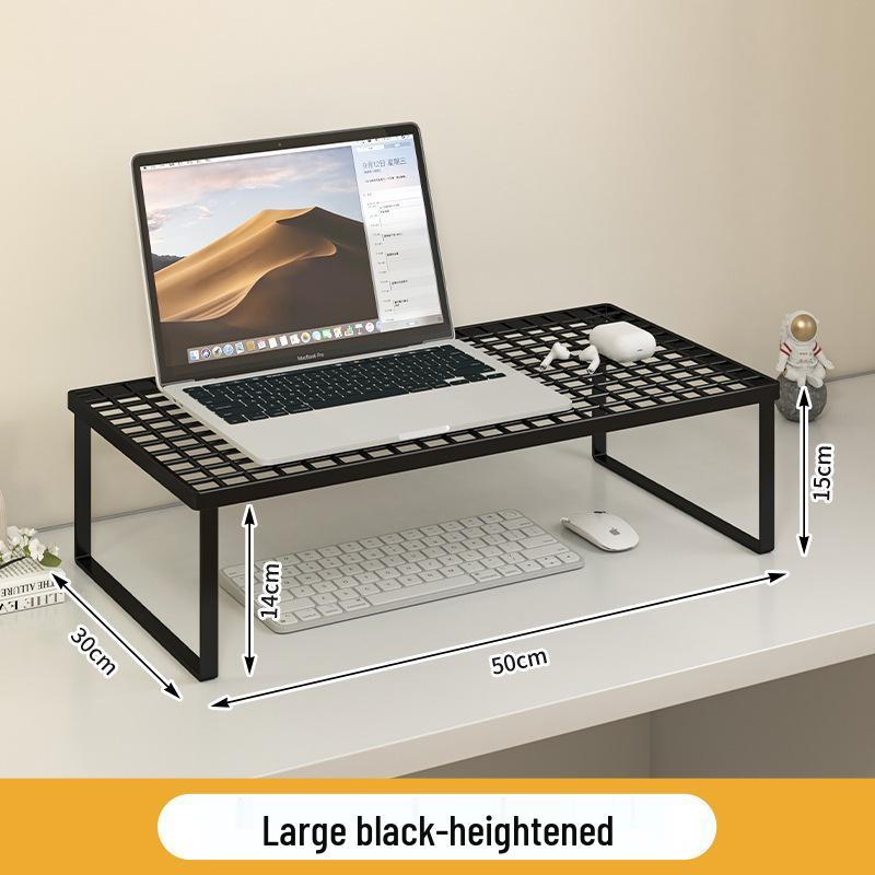 Adjustable Computer & Laptop Stand with Cooling Base for Home or Office