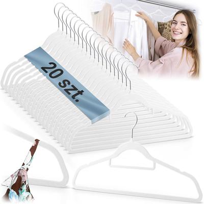 Velvet Clothes Hangers 20 Pcs MS-859 Massido