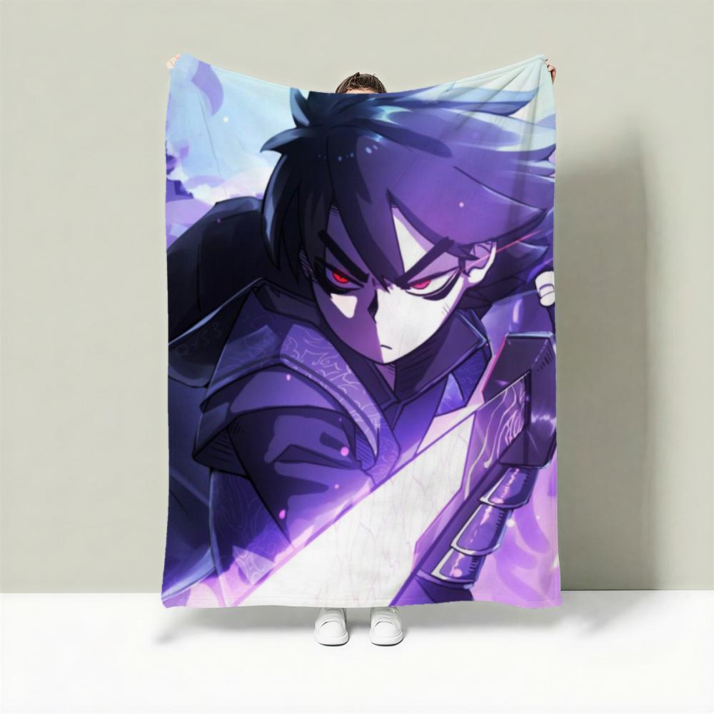 

Anime S-Scissor Seven Throw Lightweight 240g Flannel Blanket Soft Skin-friendly for Summer Cooling 75cmx90cm
